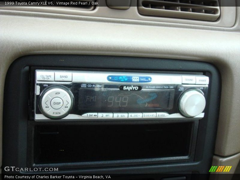 Vintage Red Pearl / Oak 1999 Toyota Camry XLE V6