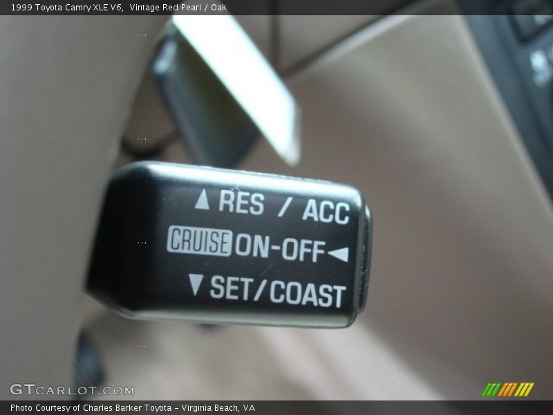 Vintage Red Pearl / Oak 1999 Toyota Camry XLE V6