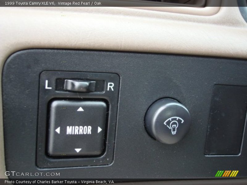 Vintage Red Pearl / Oak 1999 Toyota Camry XLE V6
