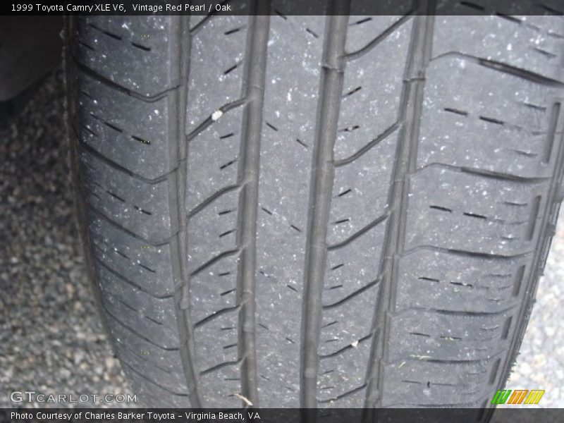 Vintage Red Pearl / Oak 1999 Toyota Camry XLE V6