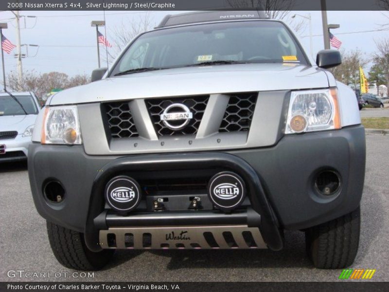 Silver Lightning / Steel/Graphite 2008 Nissan Xterra S 4x4