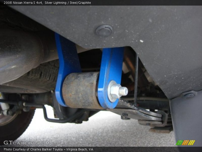 Silver Lightning / Steel/Graphite 2008 Nissan Xterra S 4x4