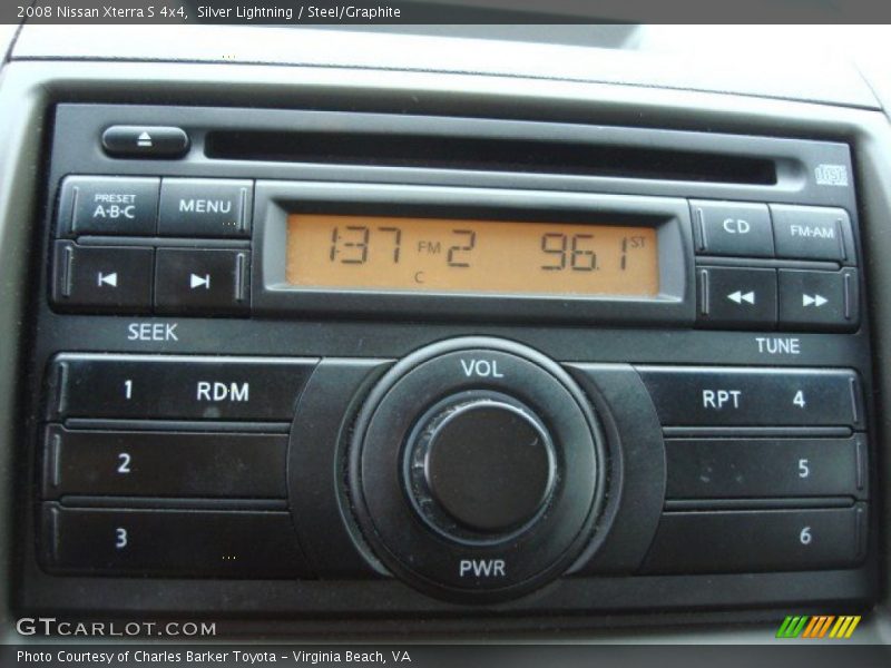 Silver Lightning / Steel/Graphite 2008 Nissan Xterra S 4x4