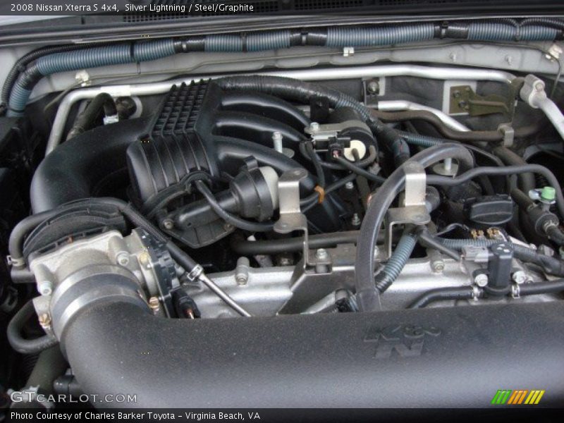 Silver Lightning / Steel/Graphite 2008 Nissan Xterra S 4x4