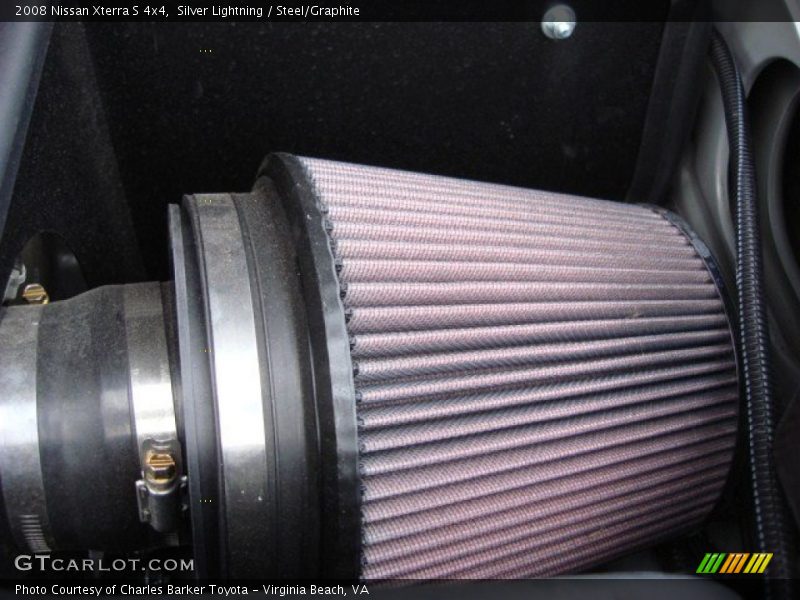 Silver Lightning / Steel/Graphite 2008 Nissan Xterra S 4x4