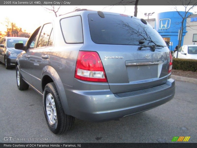 Alpine Gray / Gray 2005 Kia Sorento LX 4WD