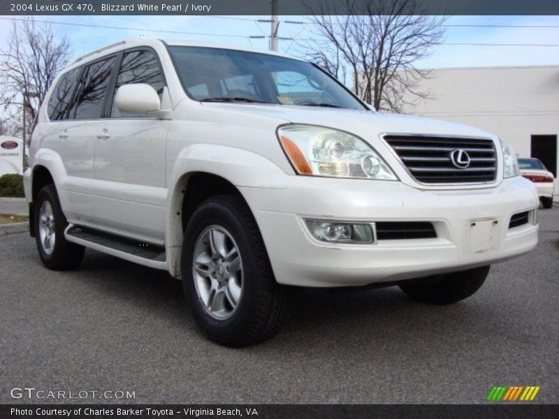 Blizzard White Pearl / Ivory 2004 Lexus GX 470