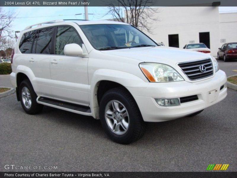 Blizzard White Pearl / Ivory 2004 Lexus GX 470