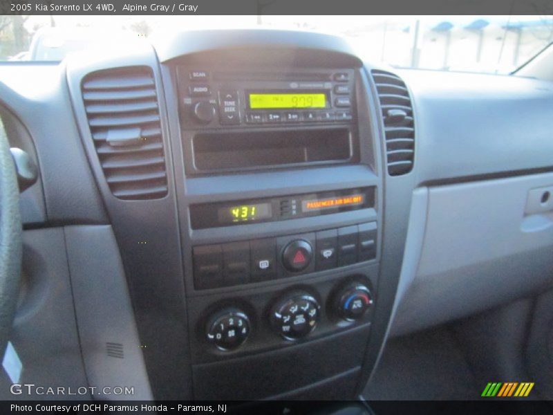 Alpine Gray / Gray 2005 Kia Sorento LX 4WD