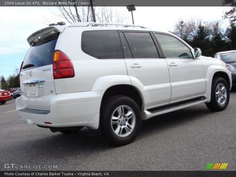 Blizzard White Pearl / Ivory 2004 Lexus GX 470