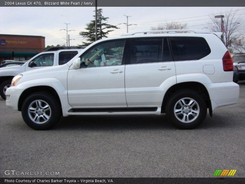 Blizzard White Pearl / Ivory 2004 Lexus GX 470