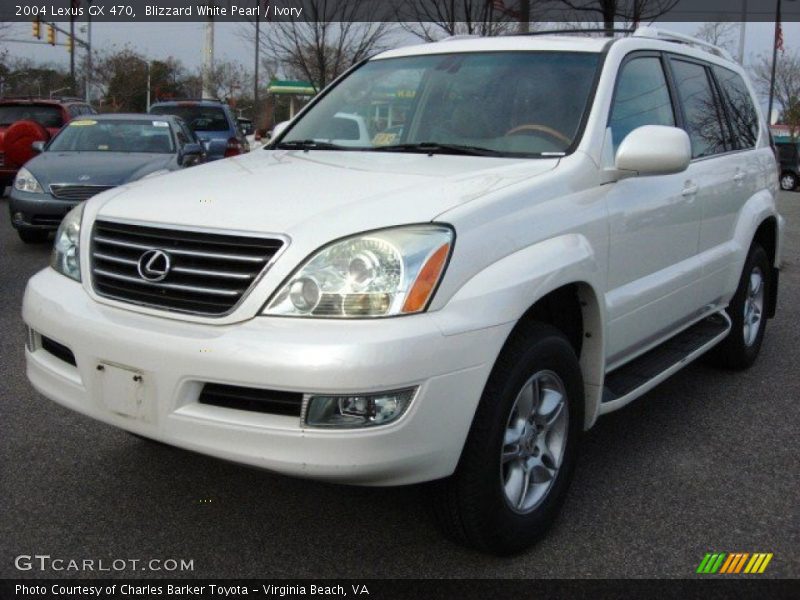 Blizzard White Pearl / Ivory 2004 Lexus GX 470