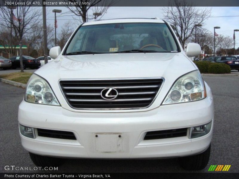 Blizzard White Pearl / Ivory 2004 Lexus GX 470