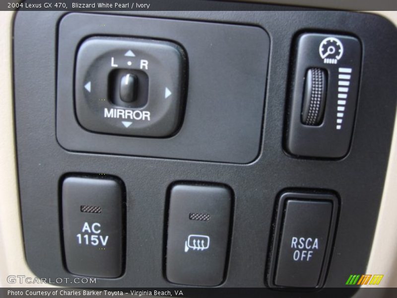 Blizzard White Pearl / Ivory 2004 Lexus GX 470