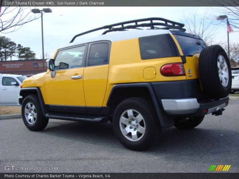 Sun Fusion / Dark Charcoal 2007 Toyota FJ Cruiser 4WD