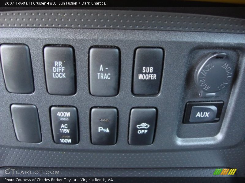 Sun Fusion / Dark Charcoal 2007 Toyota FJ Cruiser 4WD