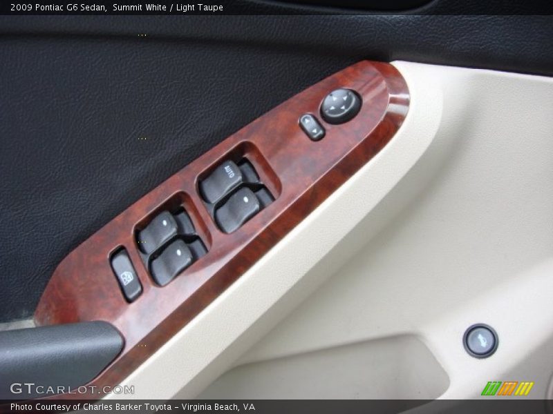 Summit White / Light Taupe 2009 Pontiac G6 Sedan