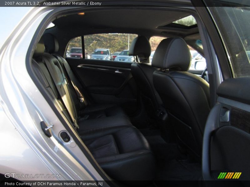 Alabaster Silver Metallic / Ebony 2007 Acura TL 3.2