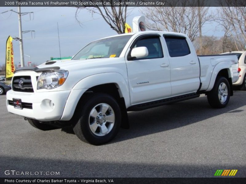 Front 3/4 View of 2008 Tacoma V6 PreRunner TRD Sport Double Cab