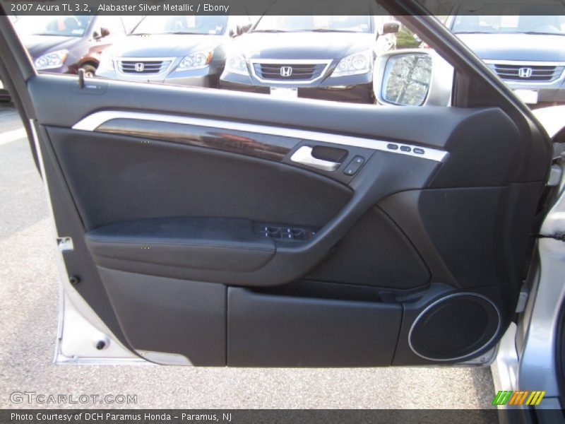 Alabaster Silver Metallic / Ebony 2007 Acura TL 3.2