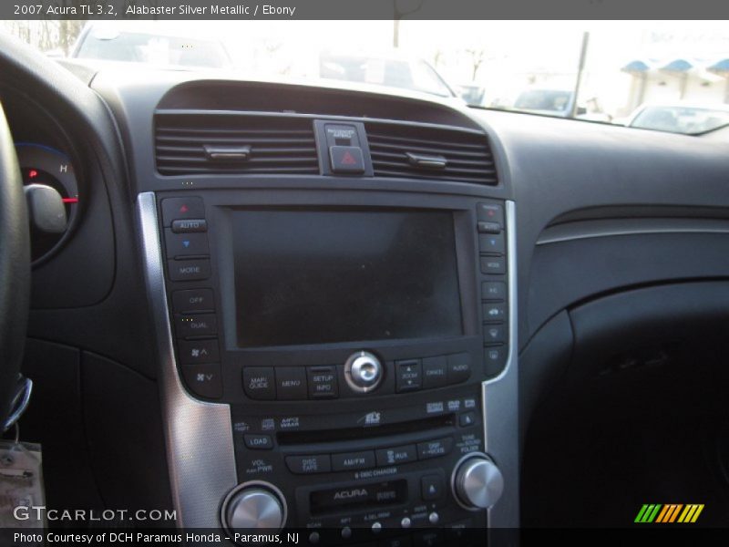Alabaster Silver Metallic / Ebony 2007 Acura TL 3.2