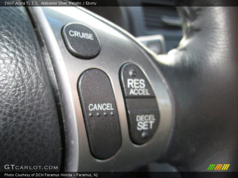 Alabaster Silver Metallic / Ebony 2007 Acura TL 3.2