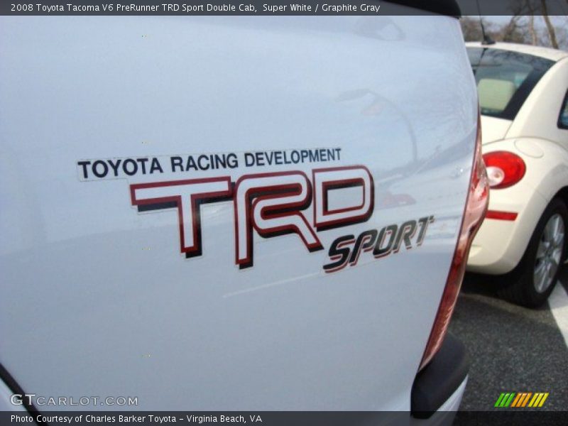 2008 Tacoma V6 PreRunner TRD Sport Double Cab Logo