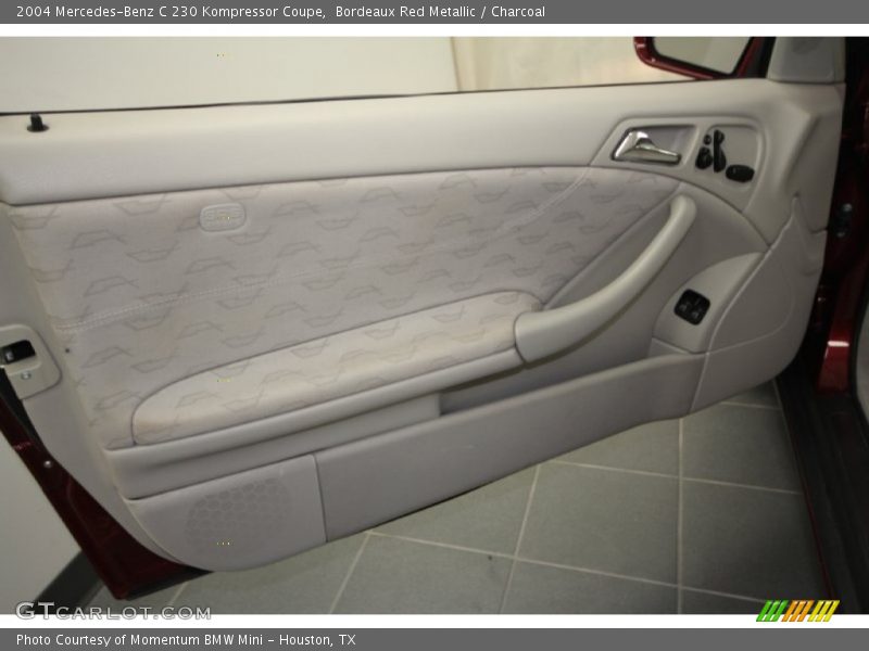 Bordeaux Red Metallic / Charcoal 2004 Mercedes-Benz C 230 Kompressor Coupe