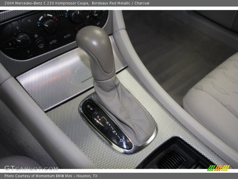 Bordeaux Red Metallic / Charcoal 2004 Mercedes-Benz C 230 Kompressor Coupe