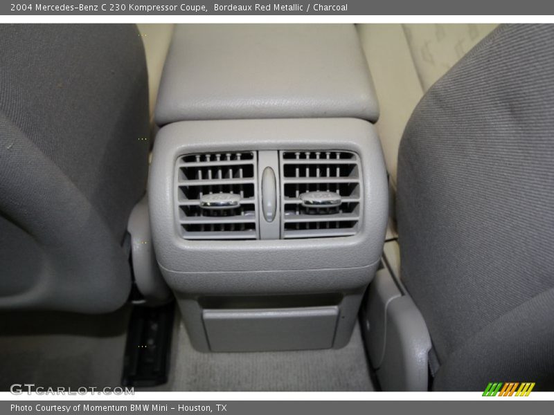 Bordeaux Red Metallic / Charcoal 2004 Mercedes-Benz C 230 Kompressor Coupe