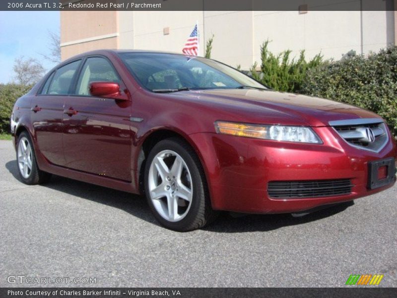 Redondo Red Pearl / Parchment 2006 Acura TL 3.2