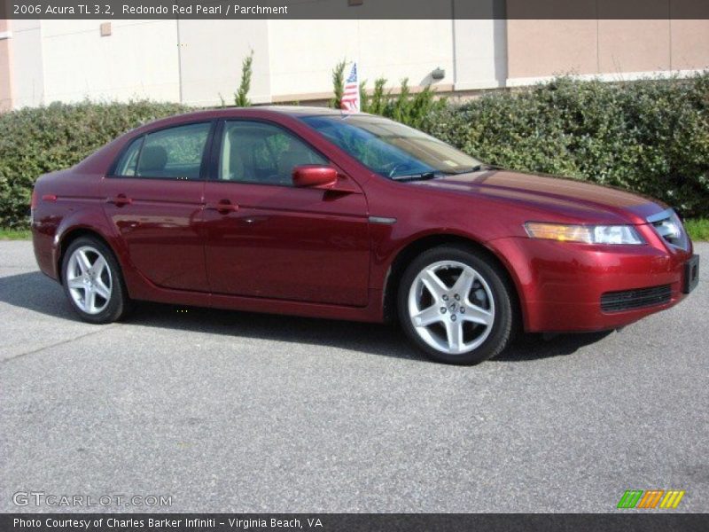 Redondo Red Pearl / Parchment 2006 Acura TL 3.2