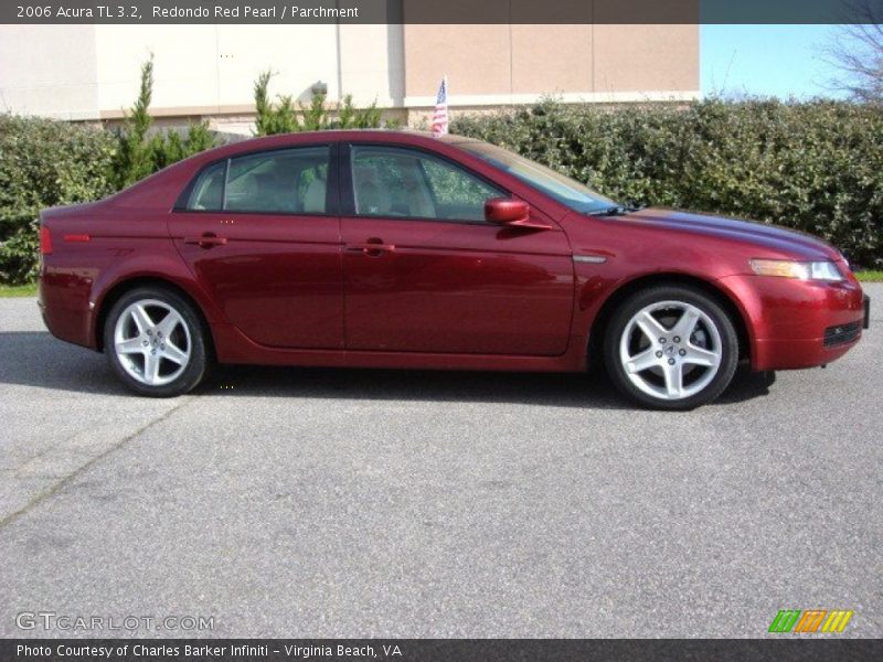 Redondo Red Pearl / Parchment 2006 Acura TL 3.2