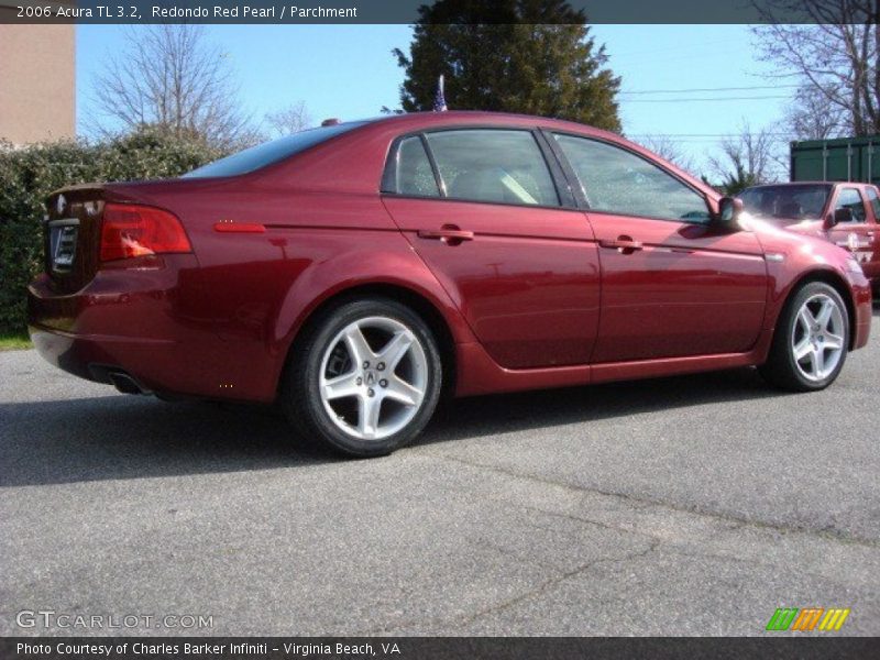 Redondo Red Pearl / Parchment 2006 Acura TL 3.2