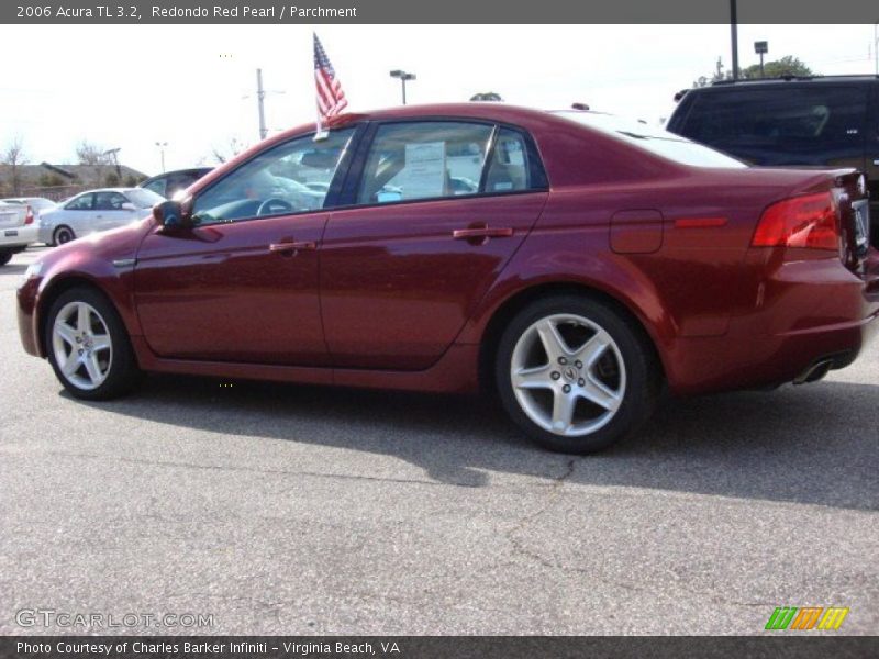 Redondo Red Pearl / Parchment 2006 Acura TL 3.2