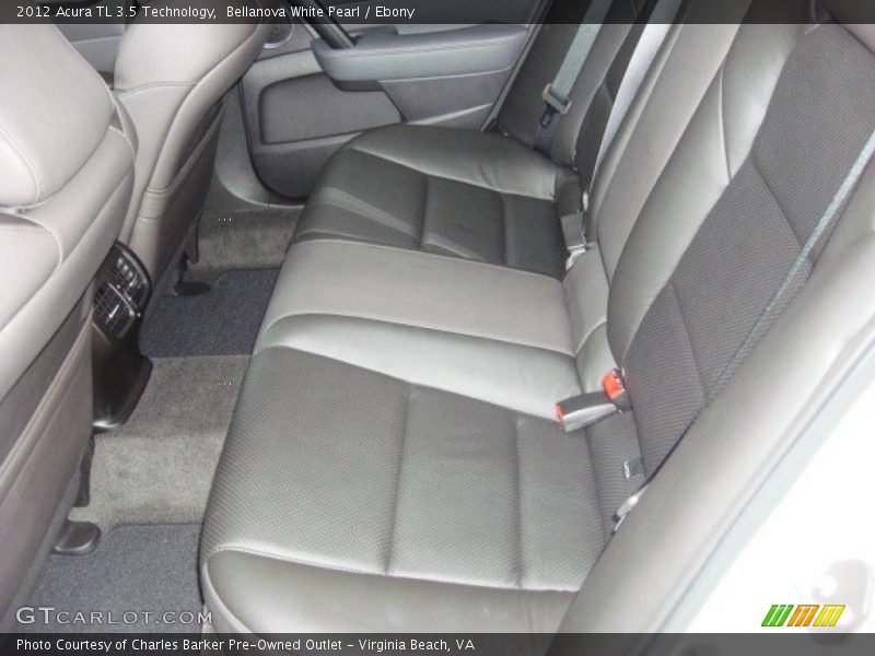 Bellanova White Pearl / Ebony 2012 Acura TL 3.5 Technology