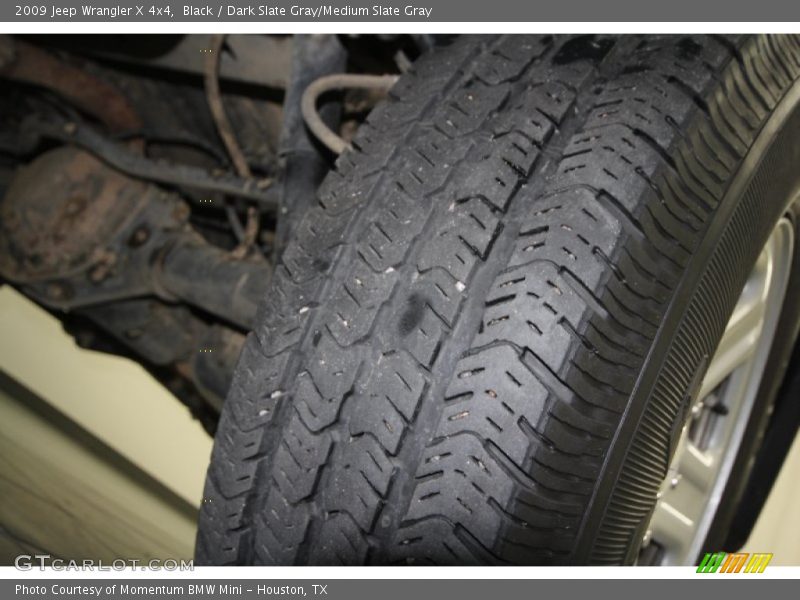 Black / Dark Slate Gray/Medium Slate Gray 2009 Jeep Wrangler X 4x4