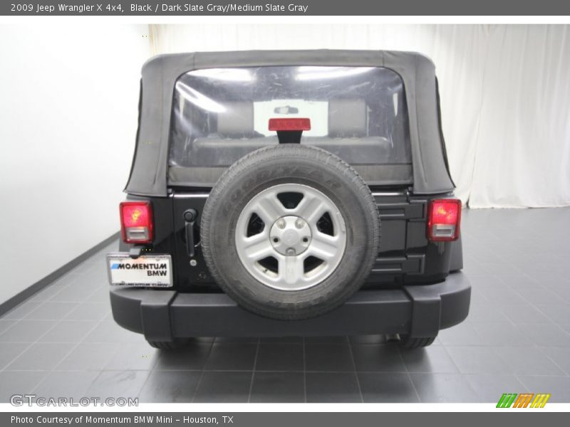 Black / Dark Slate Gray/Medium Slate Gray 2009 Jeep Wrangler X 4x4
