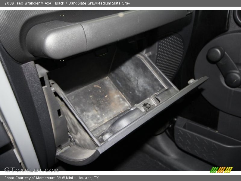 Black / Dark Slate Gray/Medium Slate Gray 2009 Jeep Wrangler X 4x4