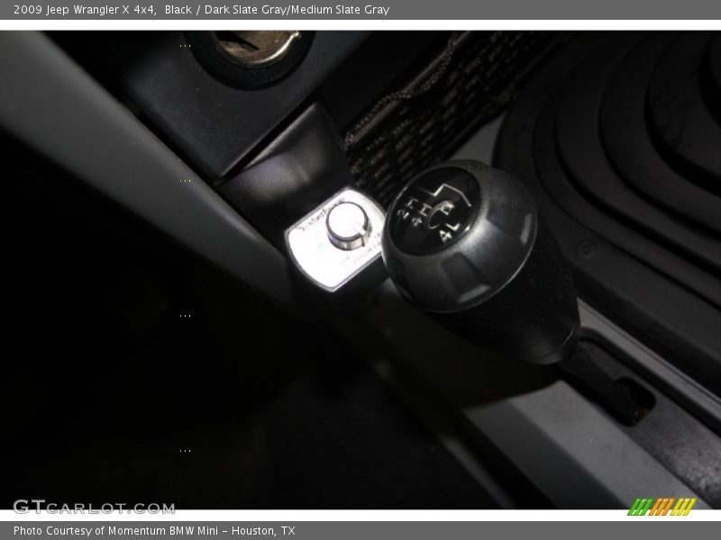Black / Dark Slate Gray/Medium Slate Gray 2009 Jeep Wrangler X 4x4