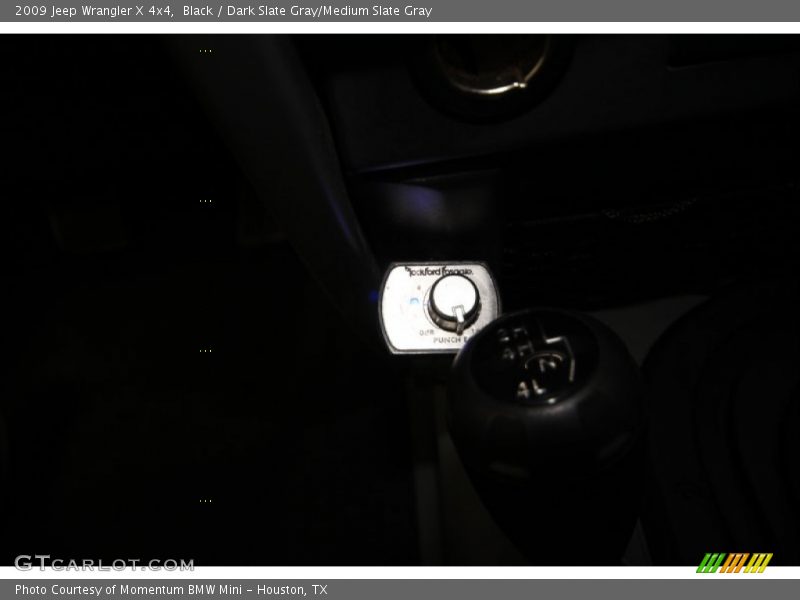 Black / Dark Slate Gray/Medium Slate Gray 2009 Jeep Wrangler X 4x4