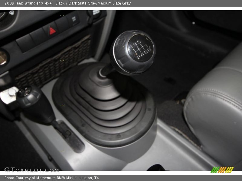 Black / Dark Slate Gray/Medium Slate Gray 2009 Jeep Wrangler X 4x4