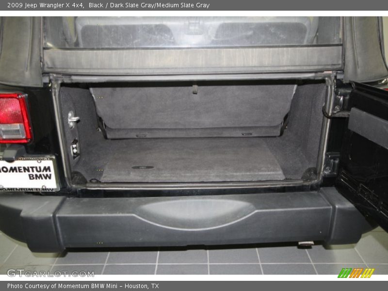 Black / Dark Slate Gray/Medium Slate Gray 2009 Jeep Wrangler X 4x4