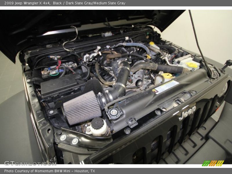Black / Dark Slate Gray/Medium Slate Gray 2009 Jeep Wrangler X 4x4