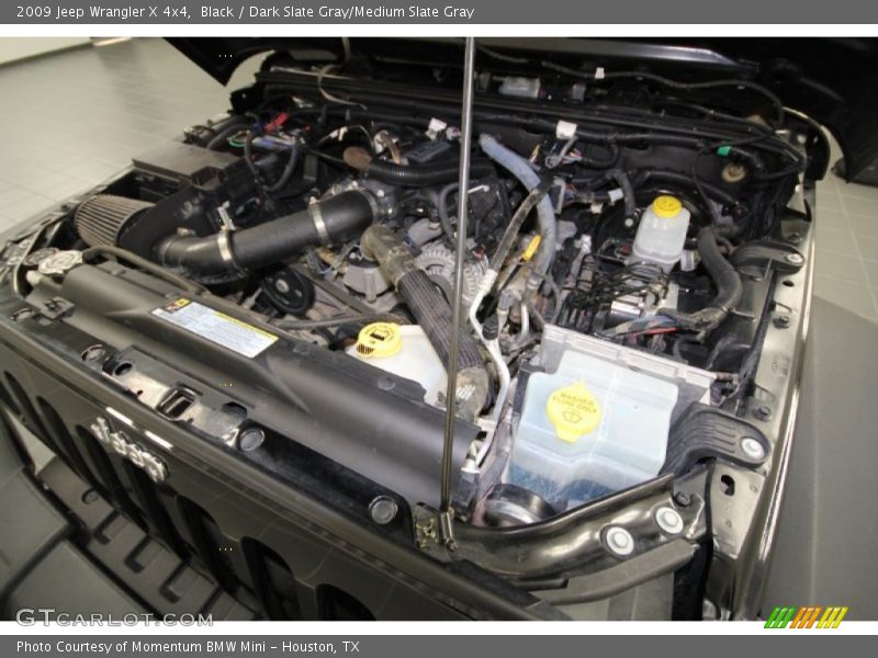 Black / Dark Slate Gray/Medium Slate Gray 2009 Jeep Wrangler X 4x4