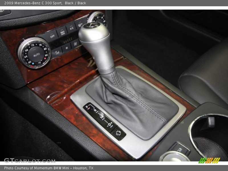 Black / Black 2009 Mercedes-Benz C 300 Sport