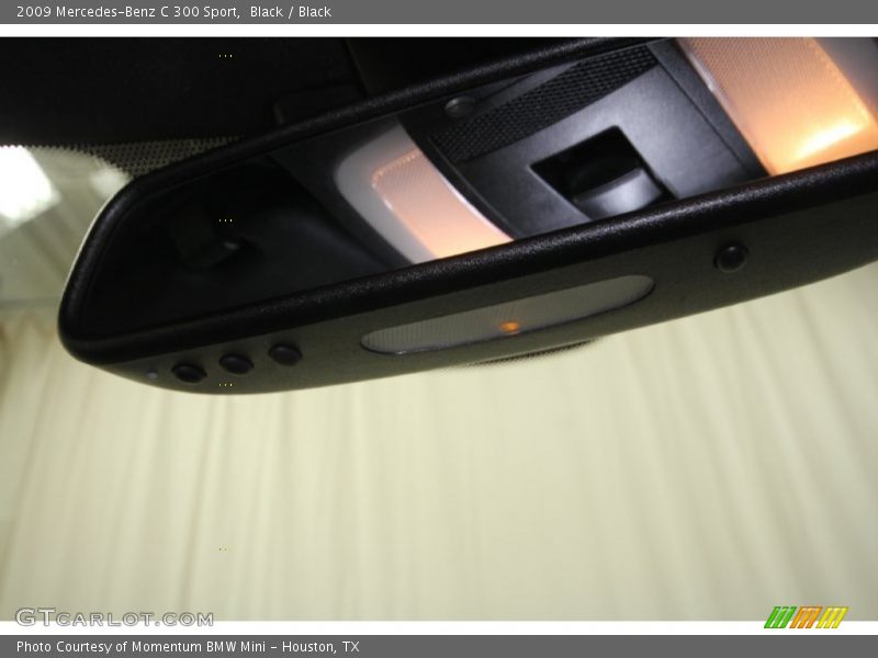 Black / Black 2009 Mercedes-Benz C 300 Sport
