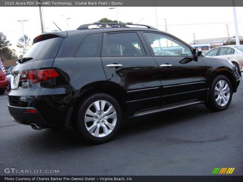 Crystal Black Pearl / Ebony 2010 Acura RDX SH-AWD Technology