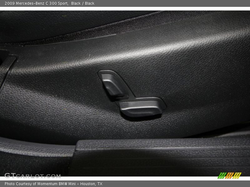 Black / Black 2009 Mercedes-Benz C 300 Sport