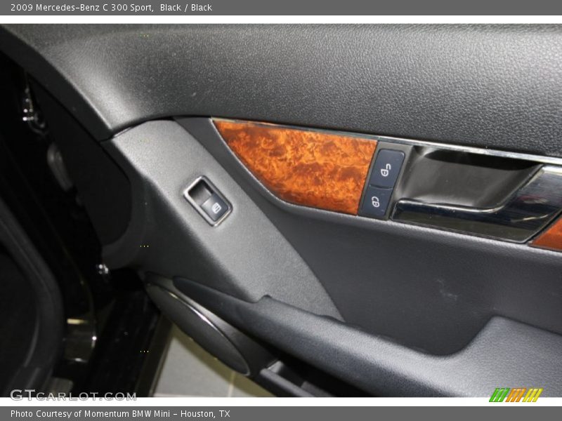 Black / Black 2009 Mercedes-Benz C 300 Sport
